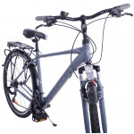 Trekingový bicykel Pánsky 28 Fuzlu Core AMT sivý
